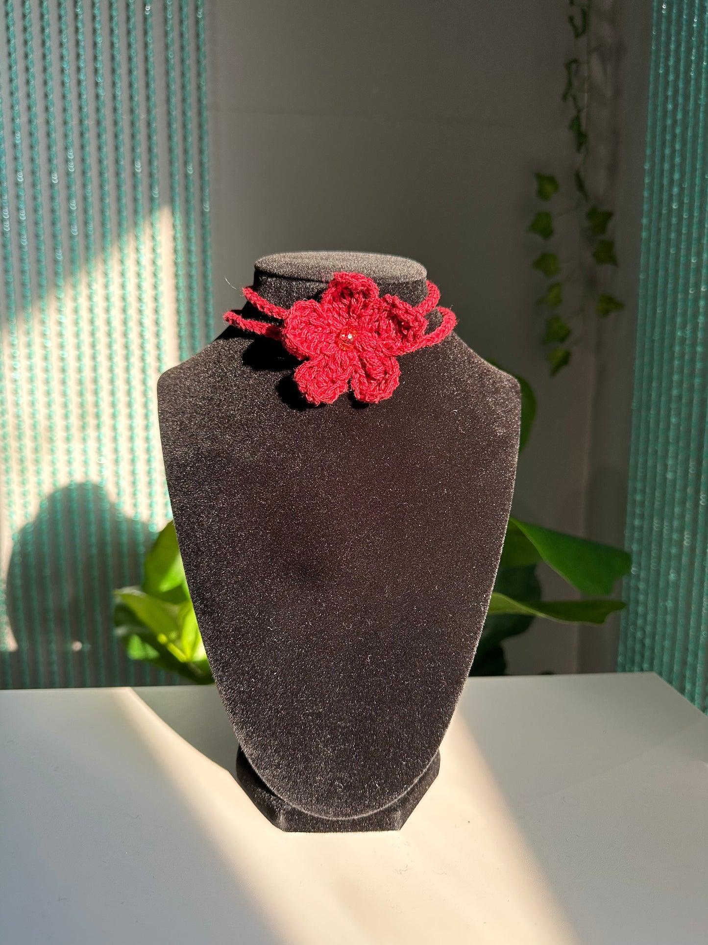 Lorelai Choker Burgundy - 20% off add to cart