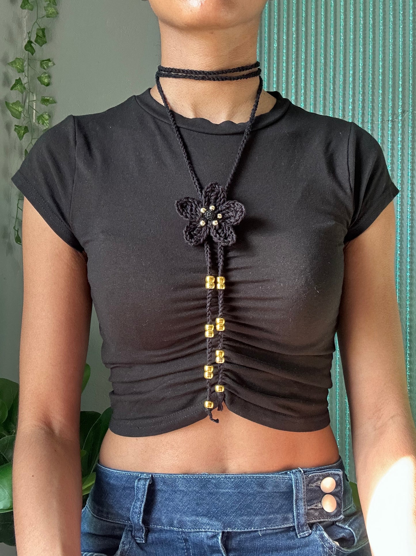 Ayana Choker - black and gold