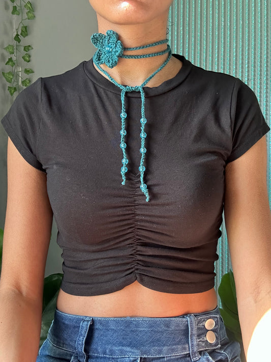Lorelai Choker Teal