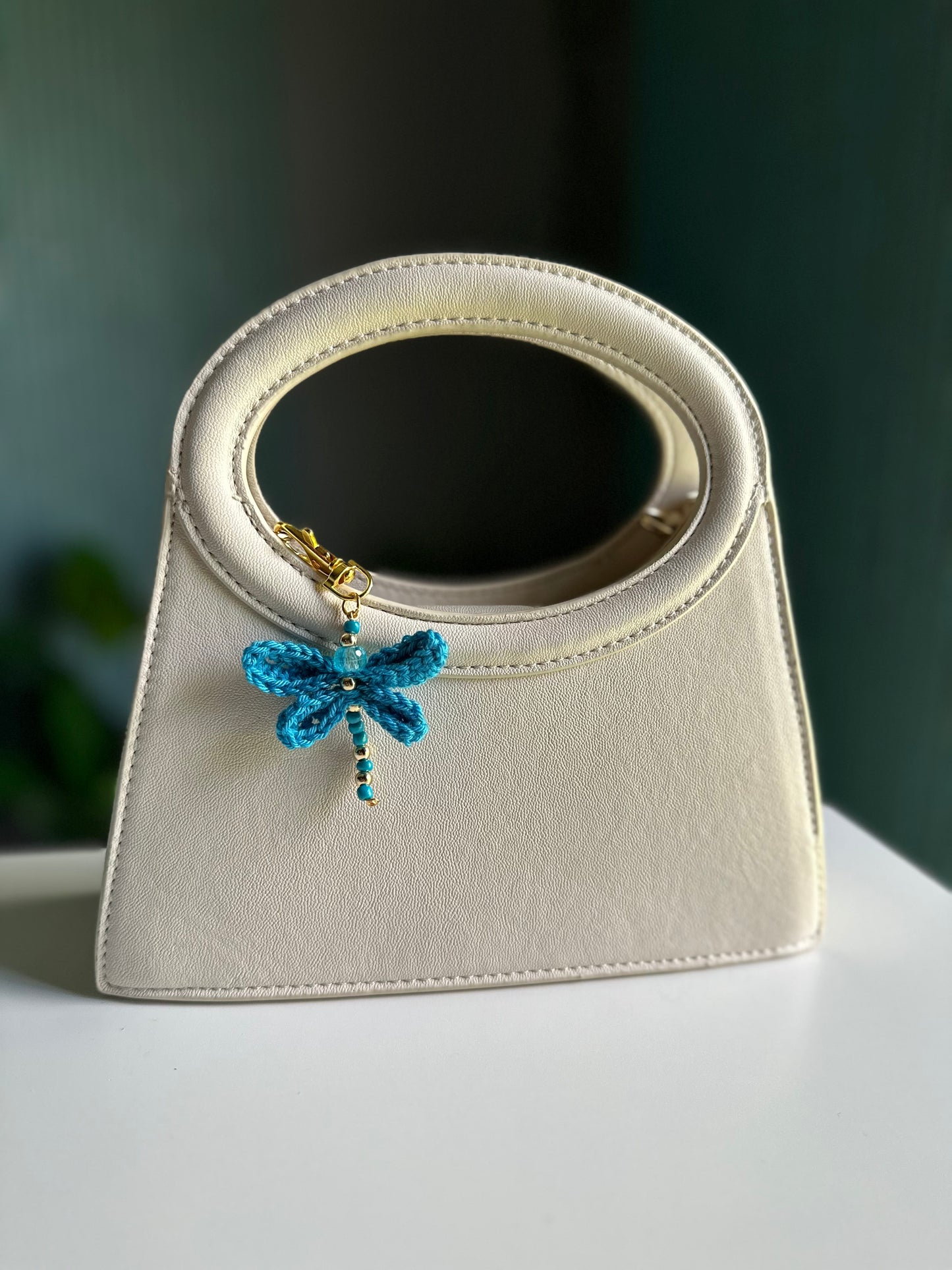 Dragonfly Purse Charm - Zara