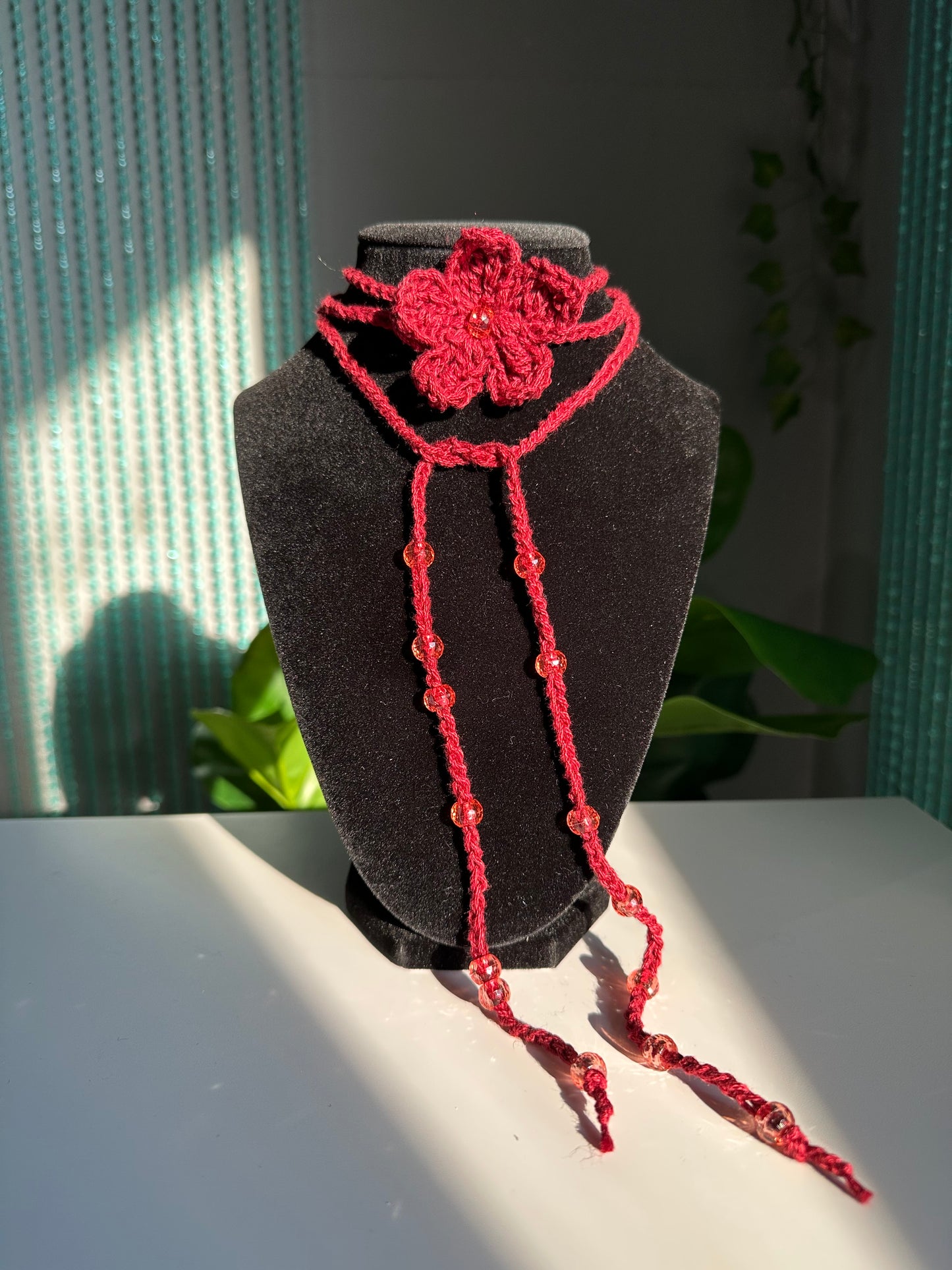 Lorelai Choker Burgundy - 20% off add to cart