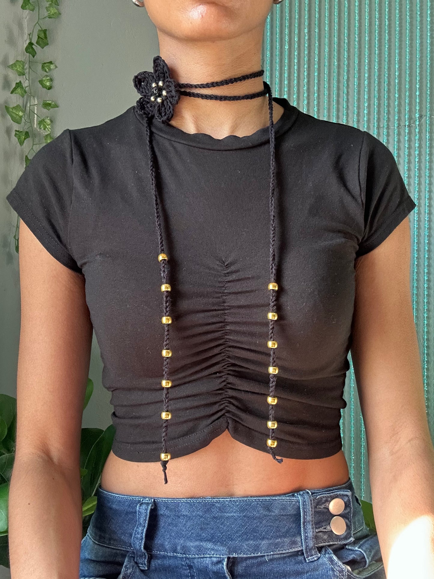 Ayana Choker - black and gold