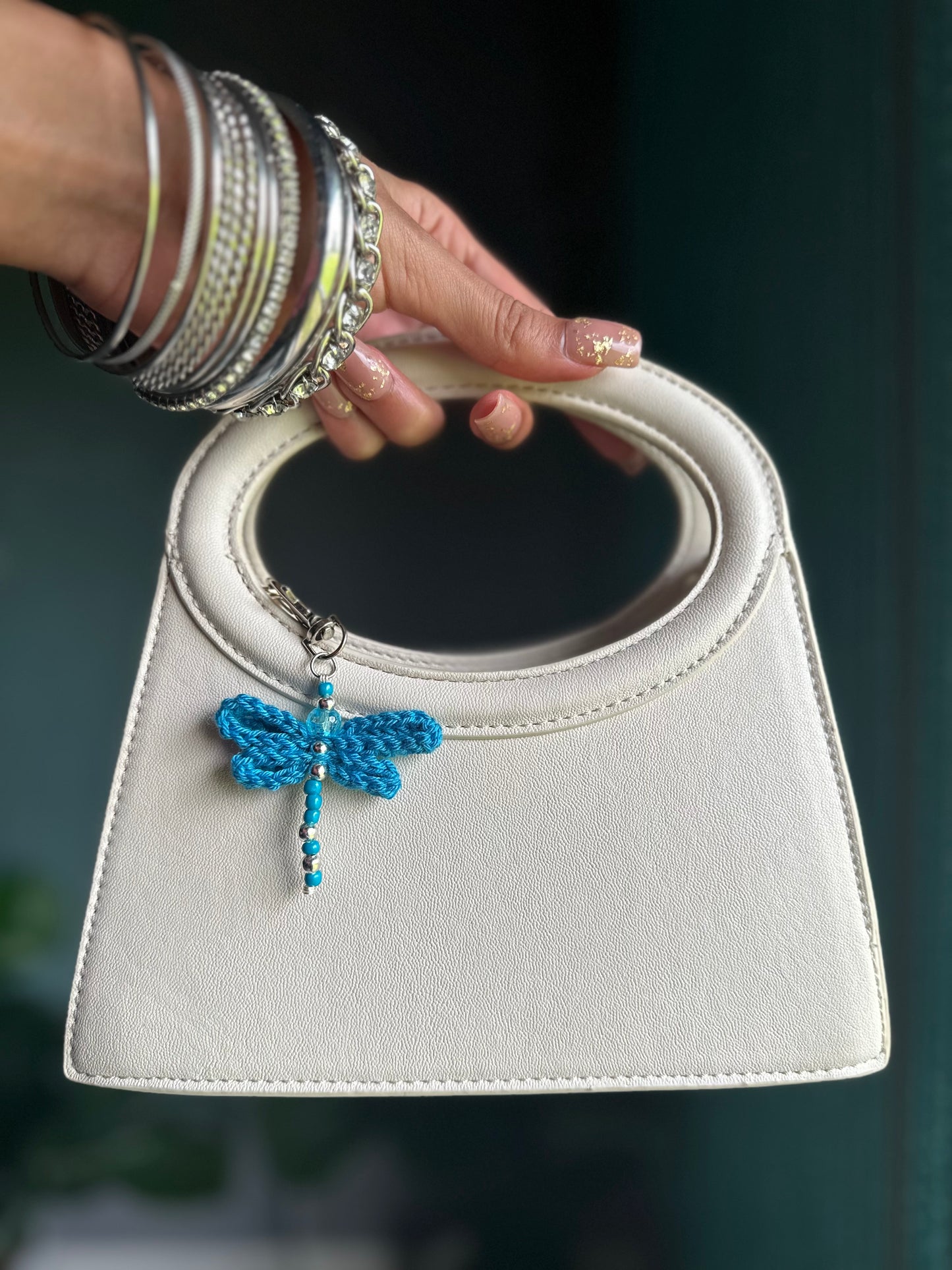 Dragonfly Purse Charm - Zara