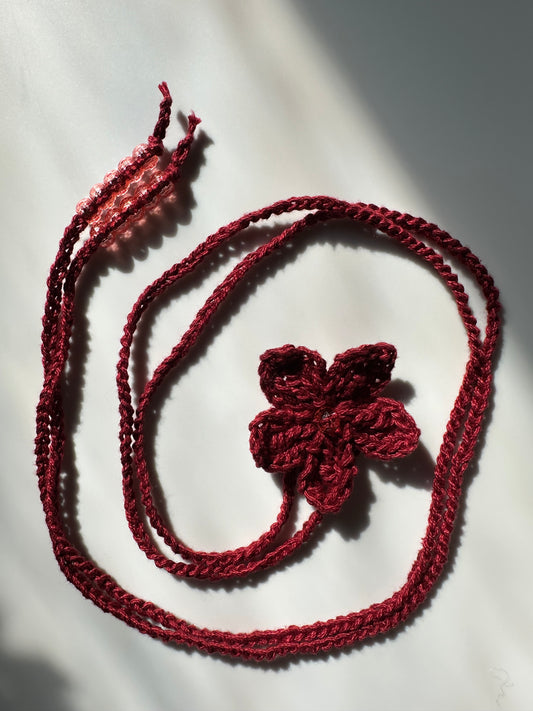 Lorelai Choker Burgundy - 20% off add to cart
