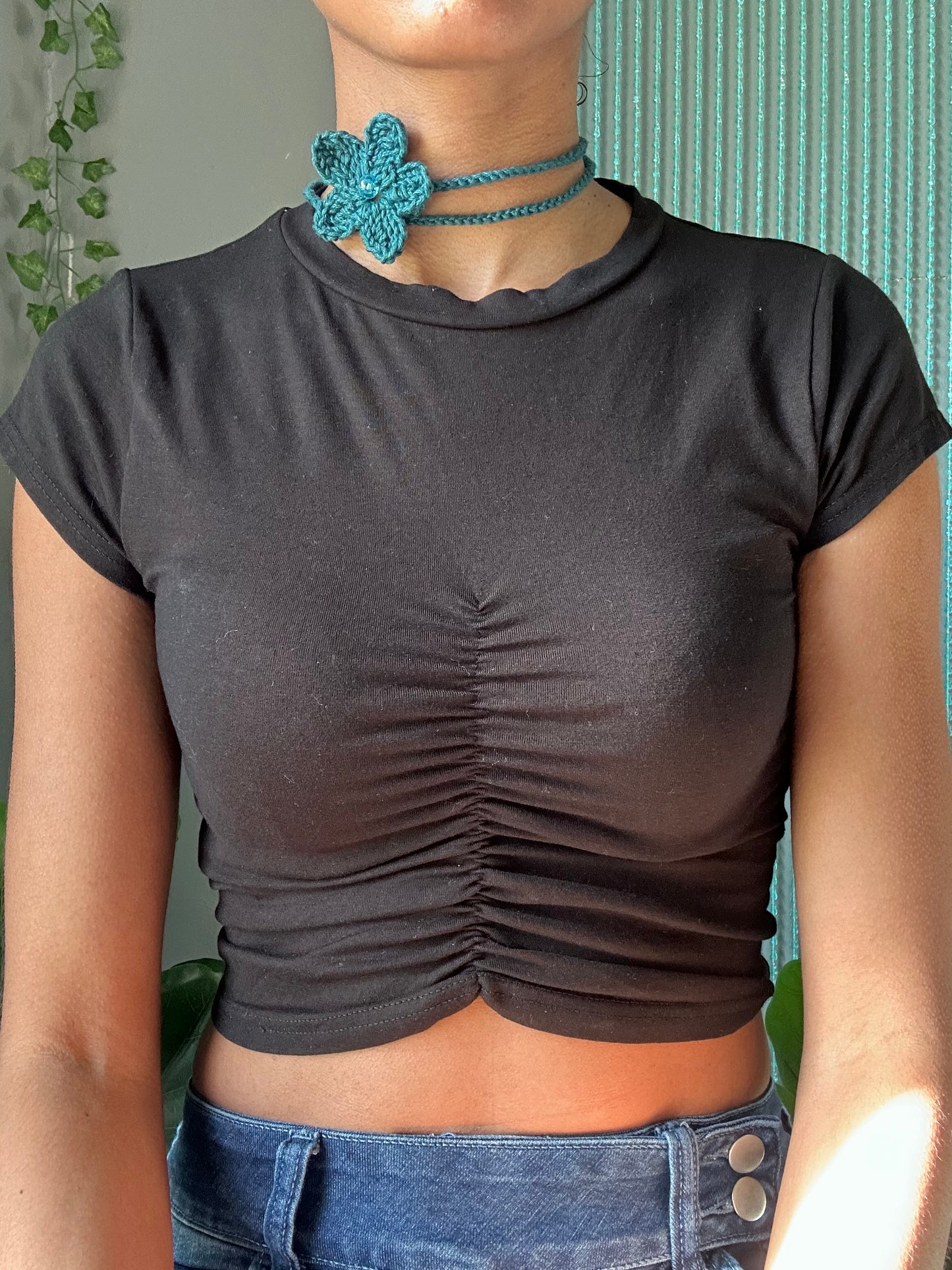 Lorelai Choker Teal
